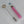 Load image into Gallery viewer, Mini Biotensor - 27cm Bio-tensor with a Pink Handle, Spring Rod and Brass Ring

