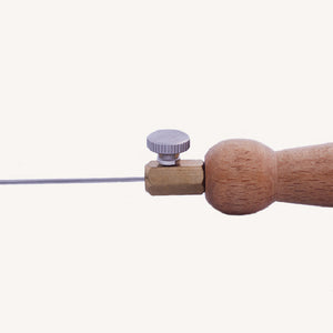 Wooden Grip with Straight Rod - MT Bio-Tensor: Energy Level Tester