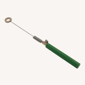 Mini Biotensor - 27cm Bio-tensor with a Dark Green Handle, Spring Rod and Brass Ring